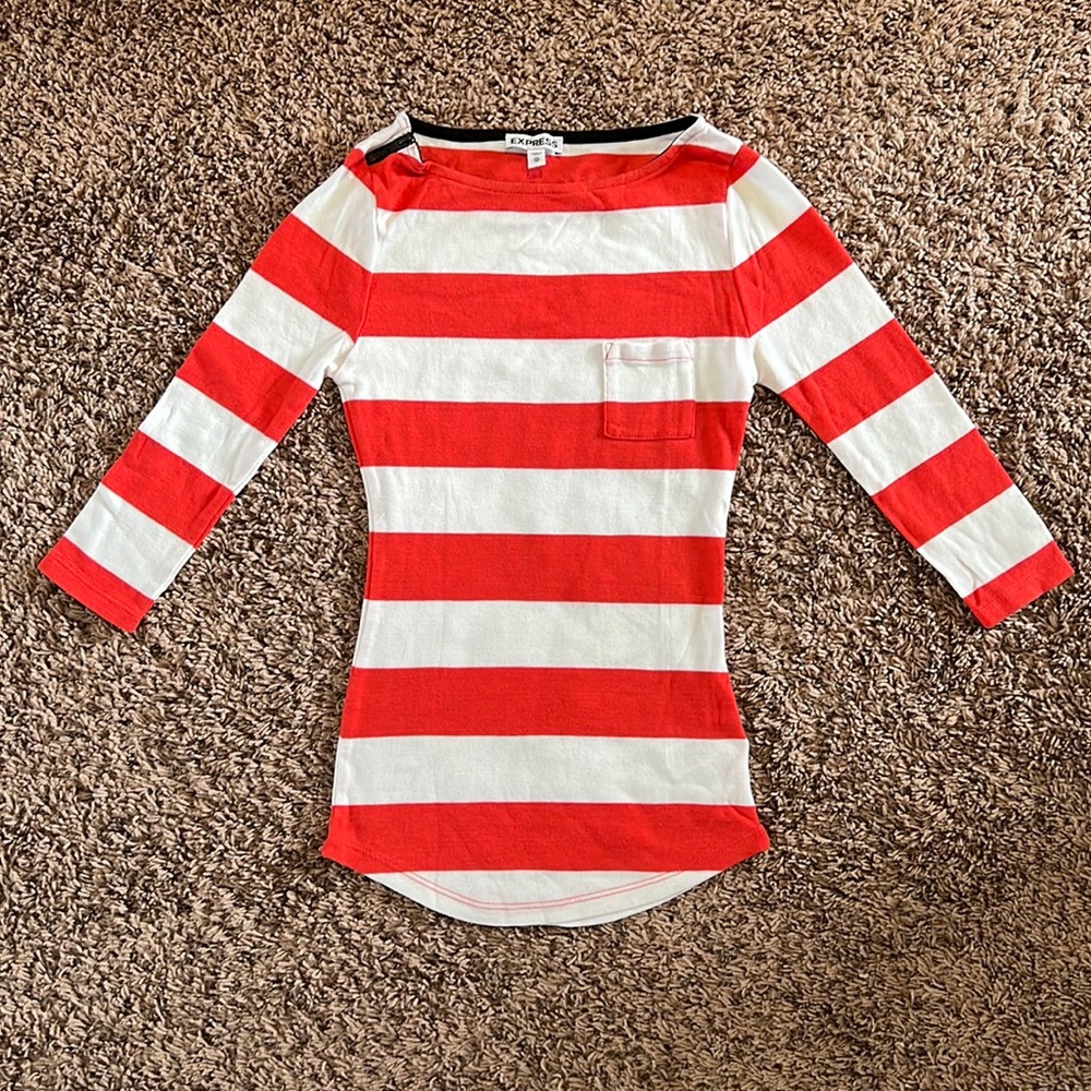 Express Women’s Striped Top, size XS